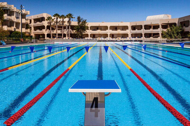 The swimming pool at Barceló Lanzarote Active Resort.