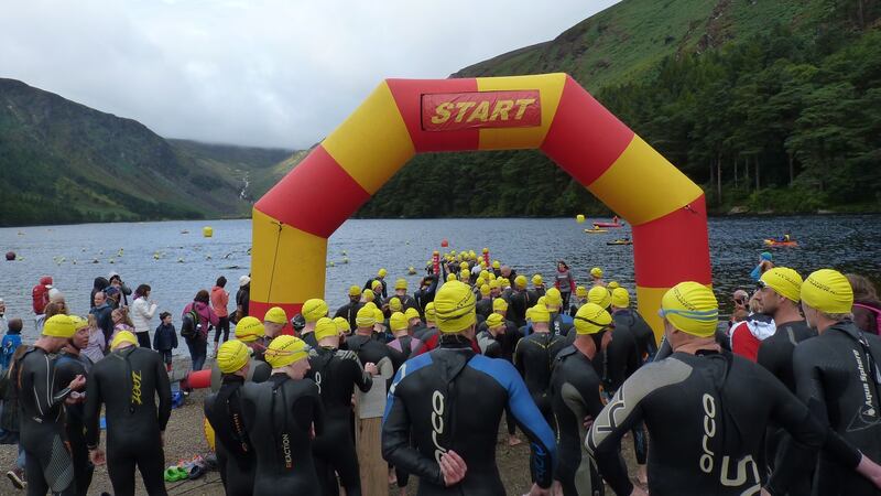 Something for all levels at the Glendalough National Park Swim