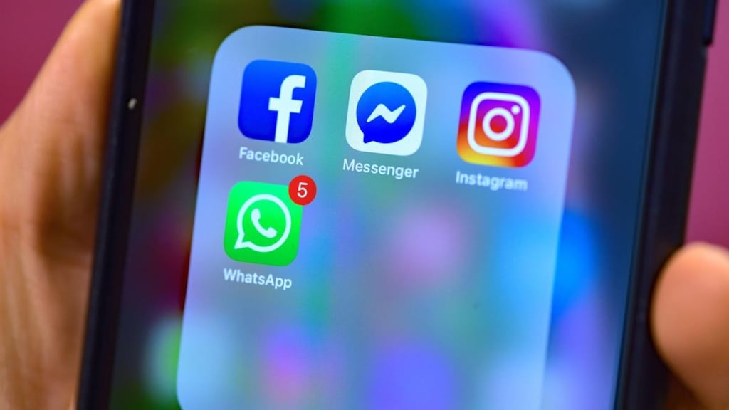 “The growth of WhatsApp and the move away from the Facebook platform is likely due to a deliberate strategy on the part of Facebook.” Photograph: Nick Ansell/PA Wire