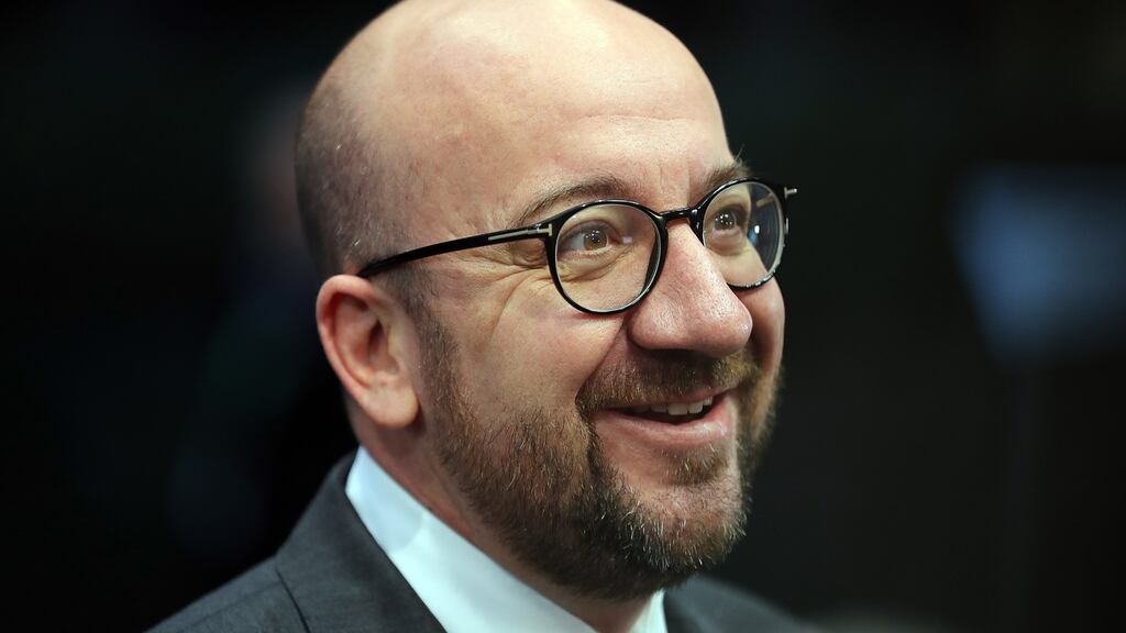 Prime minister of Belgium Charles Michel: “Solidarity cannot be unilaterally applied.” Photograph: Dan Kitwood/Getty