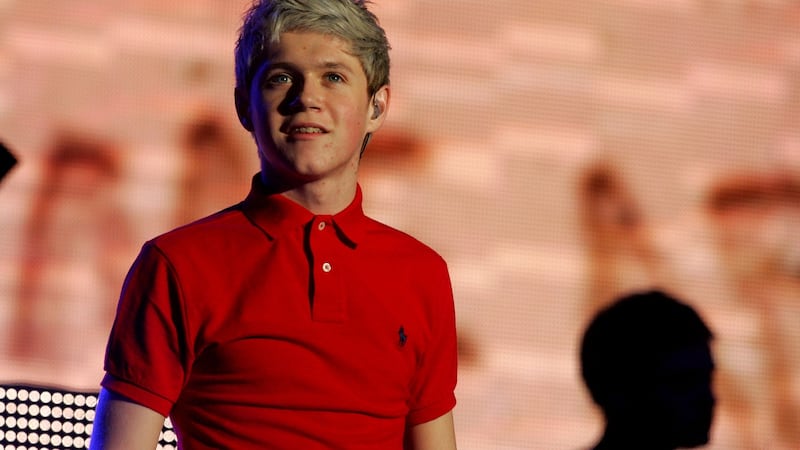 Niall Horan performing with One Direction in Dublin’s O2 arena in 2012. “There are less people with me now, around 16 people. On the actual tour, the crew was a couple of hundred.” Photograph: David Sleator