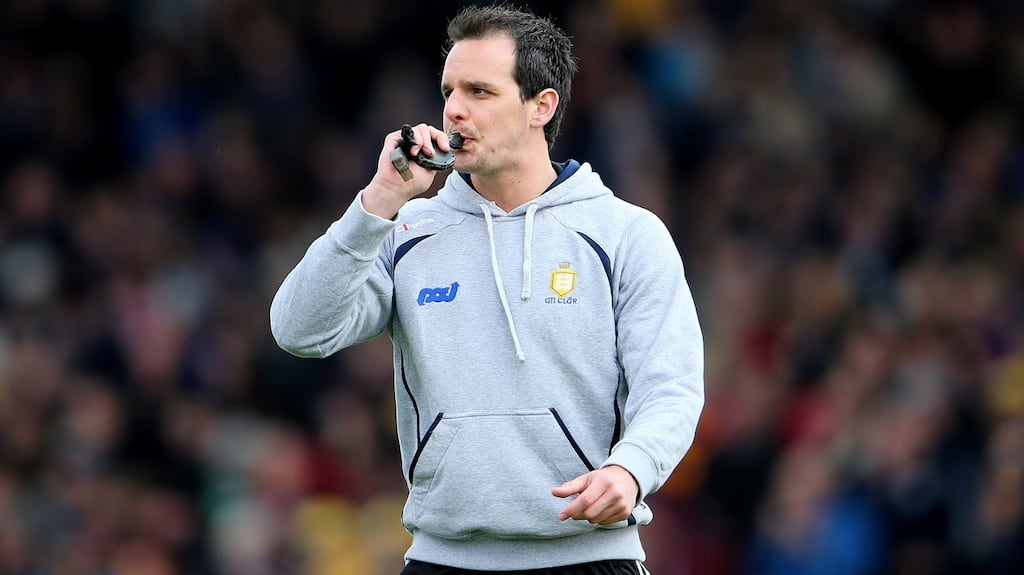 Paul Kinnerk rejoins the Clare hurling management team after a year’s absence. Photograph: Cathal Noonan/Inpho.