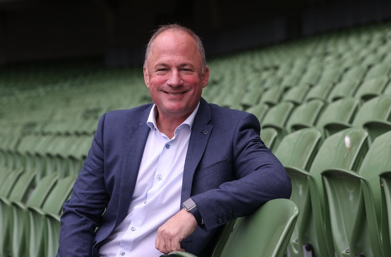 David Humphreys spoke to the media for the first time since replacing David Nucifora. Photograph: Dan Sheridan/Inpho