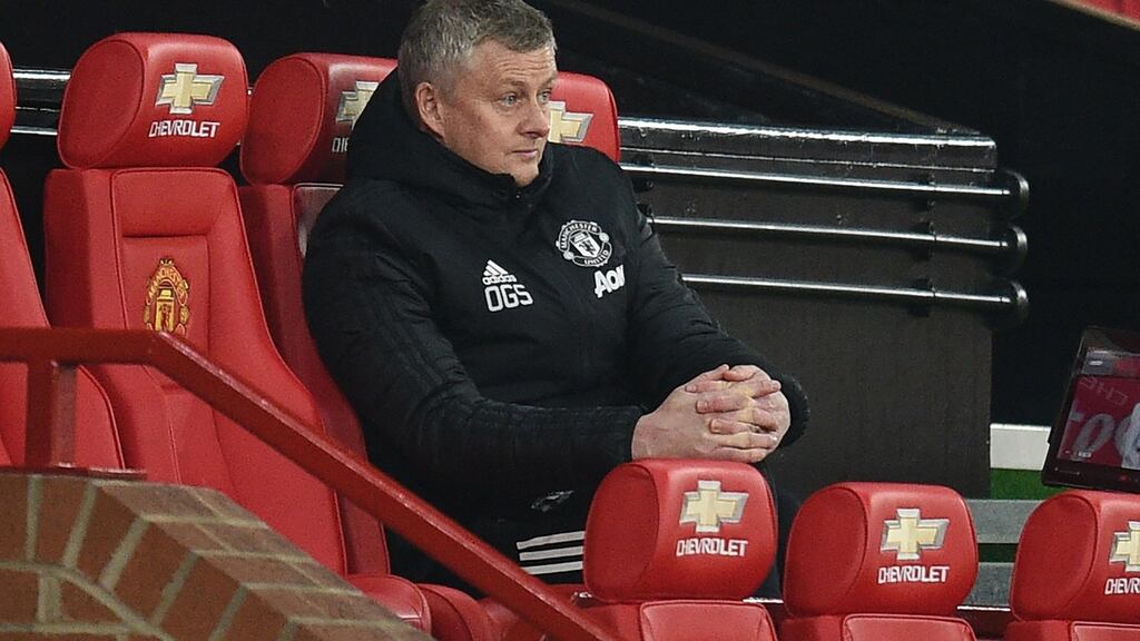 Manchester United manager Ole Gunnar Solskjaer was speaking before his team’s Premier League meeting with Burnley. Photo: Oli Scarff/AFP via Getty Images