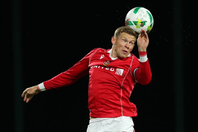 James McClean, who now plays for Wrexham, has received abuse from UK football fans for his refusal to wear a poppy for Remembrance Day commemorations over the course of several years. Photograph: Molly Darlington/Getty Images