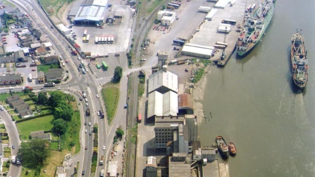 Waterford North Quays, photographed in 2002, “should be a focus for major development”