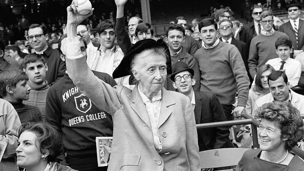 Poet Marianne Moore: published her first collection in the US in 1924