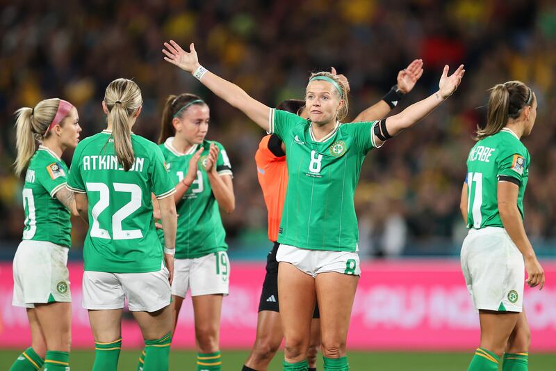 Ruesha Littlejohn is now playing with London City Lionesses in the English second-tier. Photograph: Brendon Thorne/Getty Images