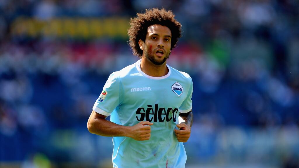 Brazilian forward Felipe Anderson has joined West Ham from Lazio. Photograph: Paulo Bruno/Getty