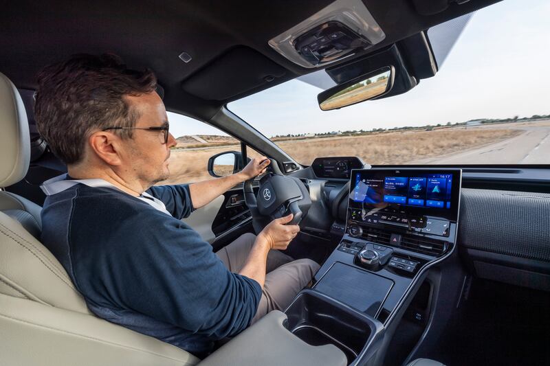 Toyota steering yoke test by Michael McAleer