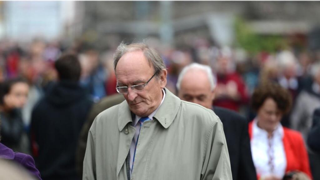 Ceann Comhairle Sean Barrett faces the prospect of a motion of no confidence moved by Fianna Fáil. Photograph: Dara Mac Dónaill