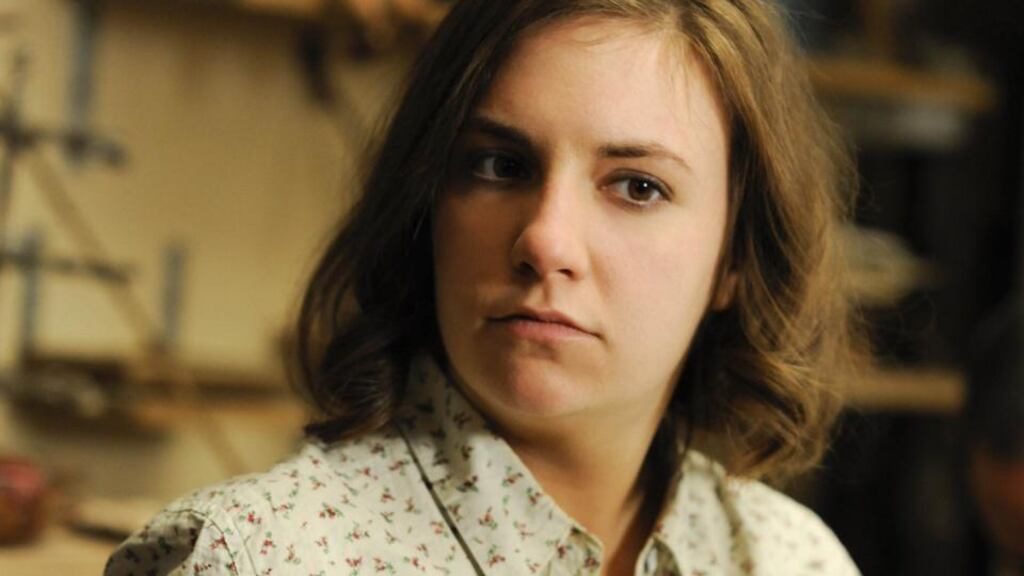 ‘Perhaps it’s all too easy for an older person to mistake confessionalism for self-pity.’ Above, Lena Dunham in Girls