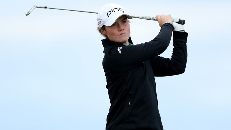 Leona Maguire, pictured during the Ricoh Women’s British Open in August 2017, received the Women’s Amateur Player of the Year title for an honour-laden season. Photograph: David Cannon/Getty Images
