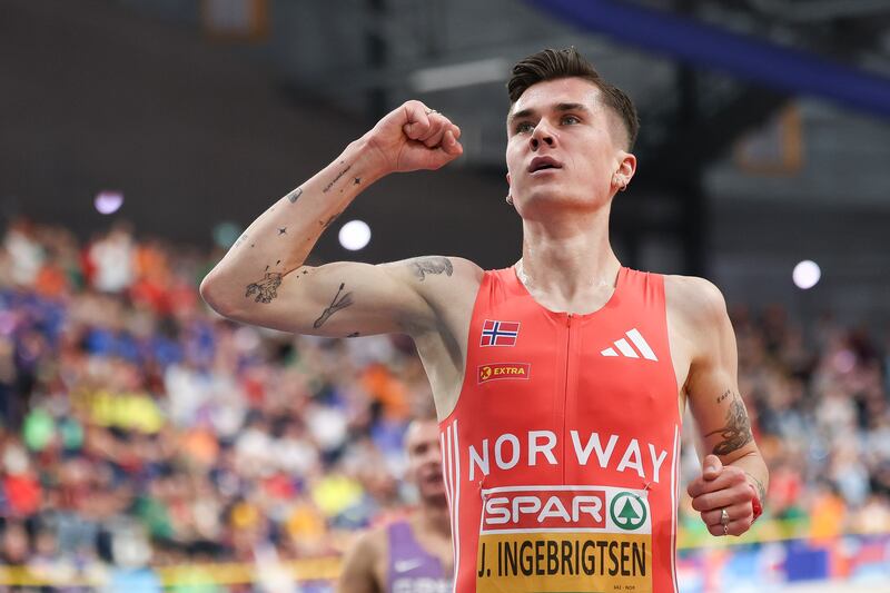 Jakob Ingebrigtsen. Photograph: Maja Hitij/Getty