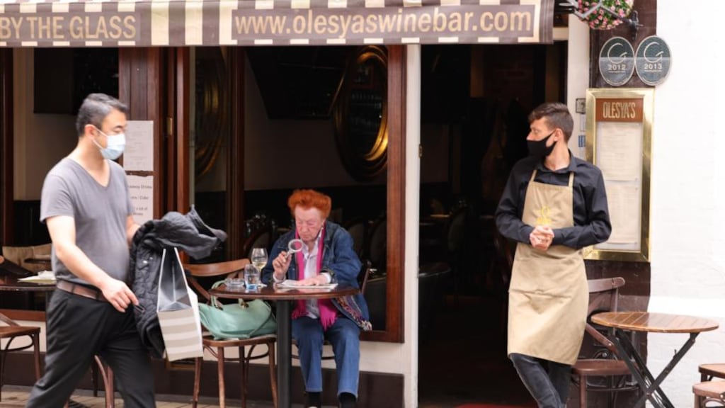 Digital Covid Certificates are being issued as part of an EU plan to reopen non-essential travel. They have been adapted to access indoor hospitality in Ireland. Photograph: Dara Mac Dónaill