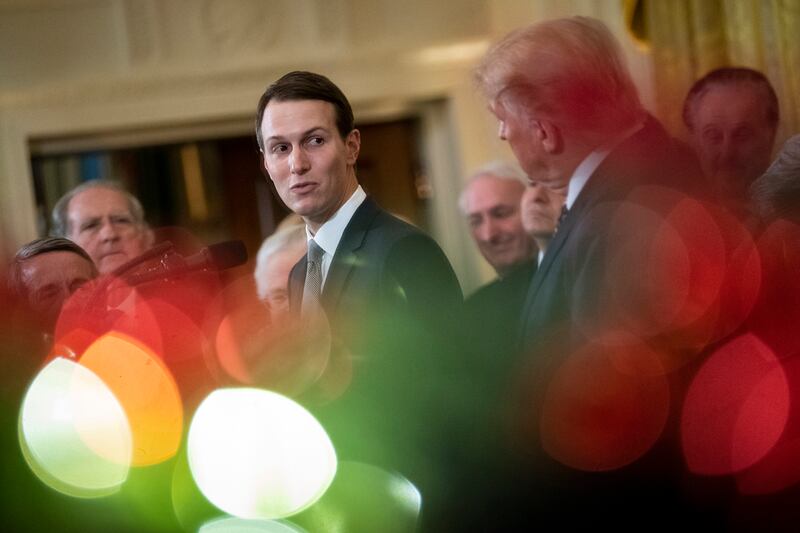 Jared Kushner, Donald Trump's son-in-law, said last week that 'Gaza's waterfront property could be very valuable'. Photograph: Al Drago/New York Times