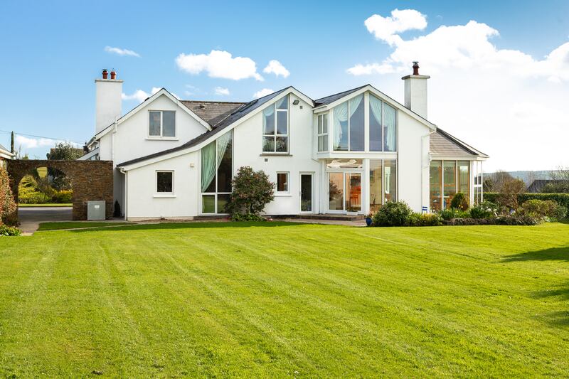 House rear exterior and gardens