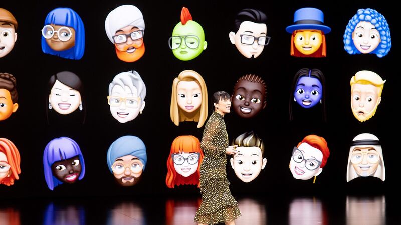 Apple’s Ann Thai introduces Arcade during a launch event in Cupertino, California in March. Photograph: Noah Berger/AFP/Getty Images