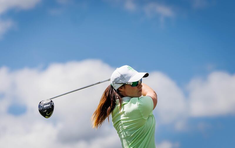 Ireland’s Leona Maguire. Photograph: Ryan Byrne/Inpho