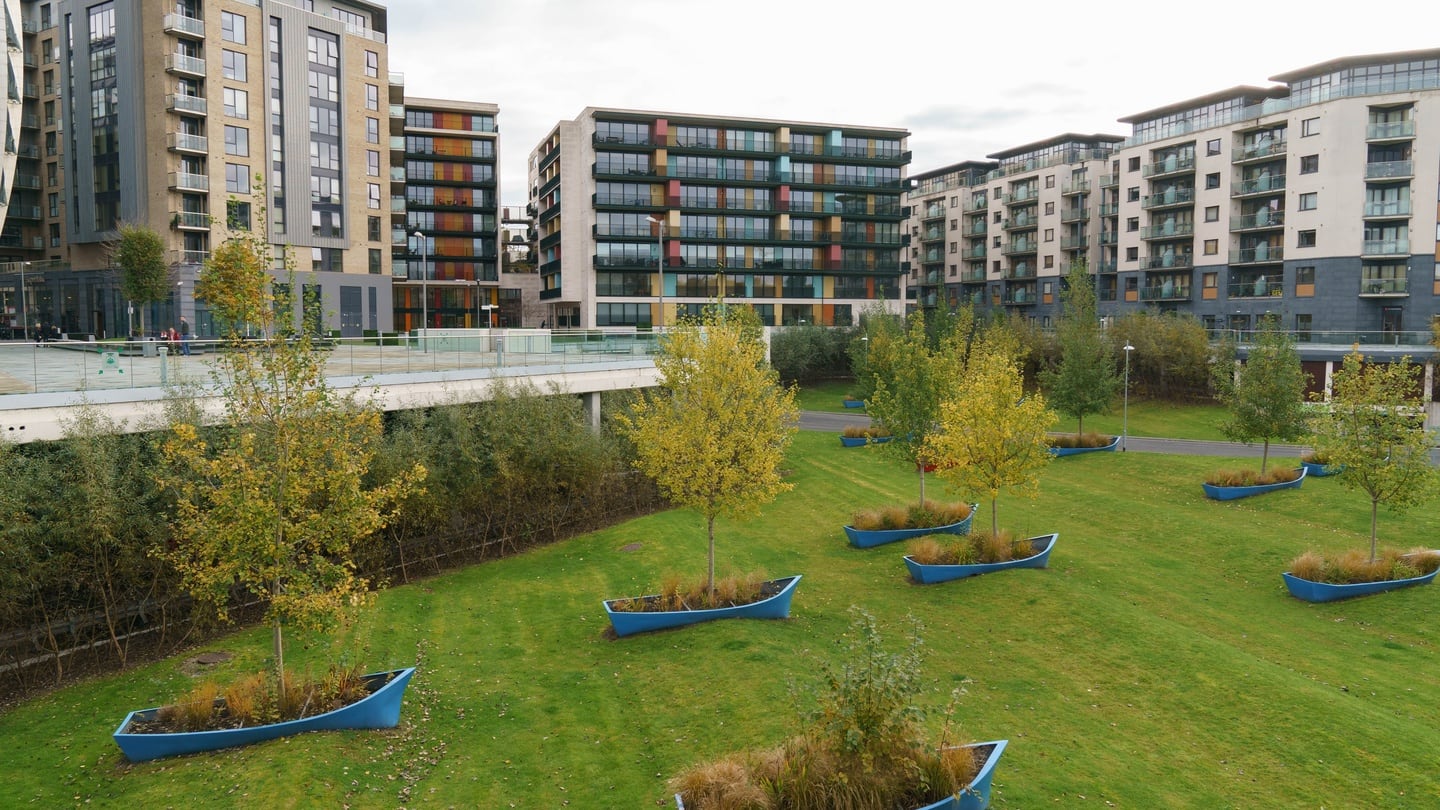 Heuston South Quarter apartments in Kilmainham. Photograph: Fran Veale