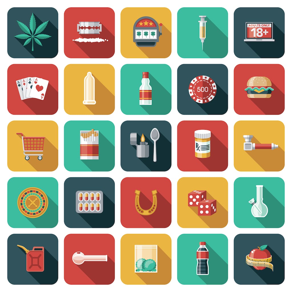 Non-substance addictions such as shopping, internet use and phone use are not yet considered an official diagnosis due to apparent insufficient evidence, making it complicated for those battling these addictions