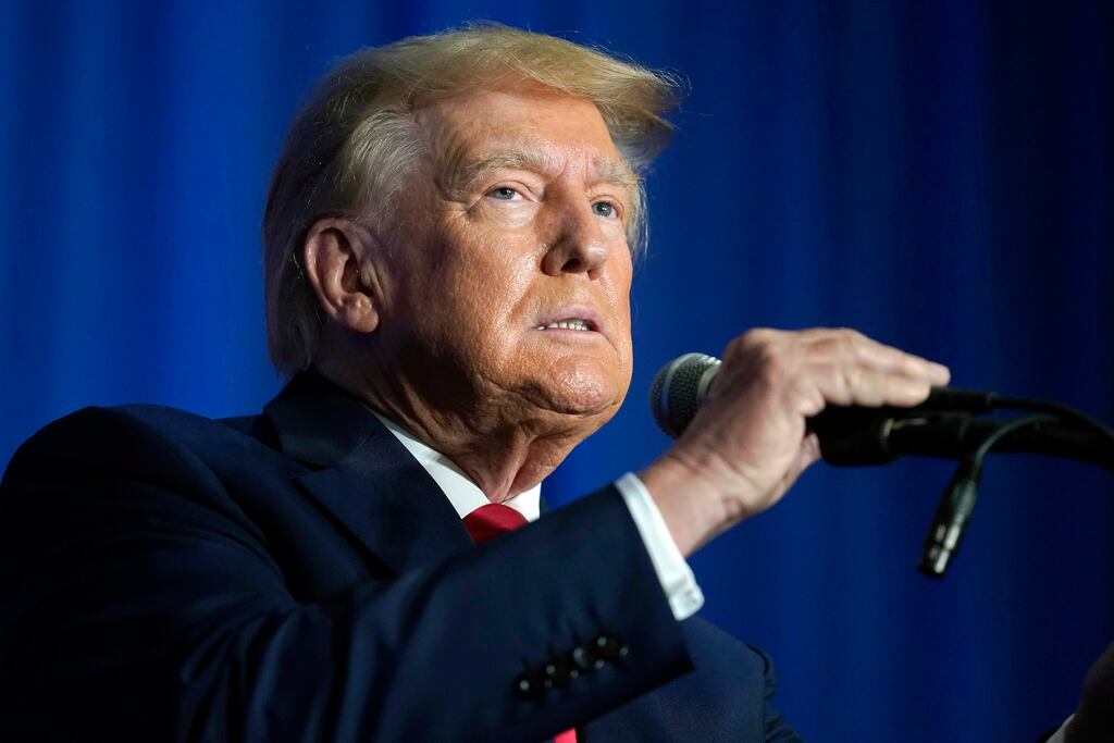 Donald Trump and his team aim to immediately reset US policy and start fulfilling some of the huge promises of change he made to American voters during his election campaign. Photograph: Steven Senne/AP