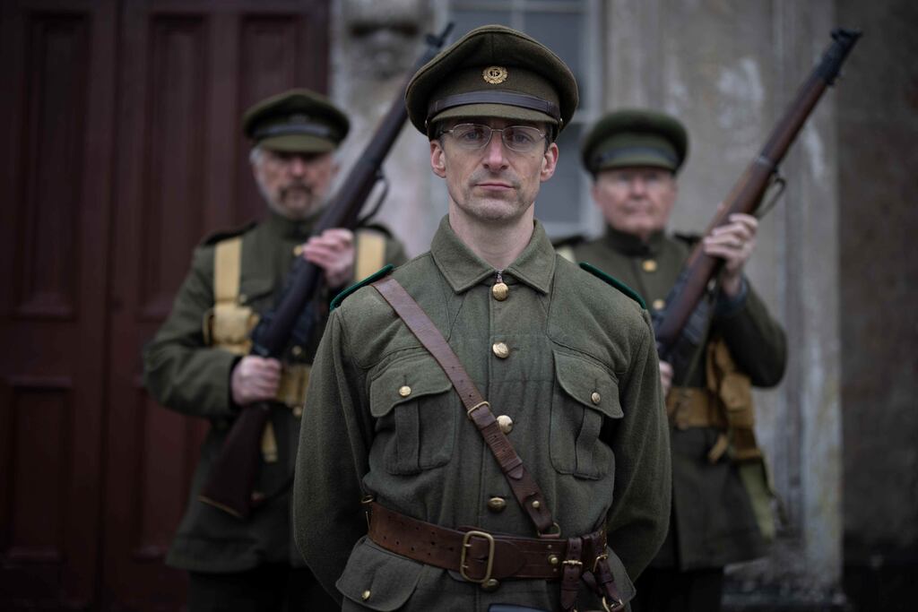 De Valera san Fhásach: Marcus Lamb as Éamon de Valera