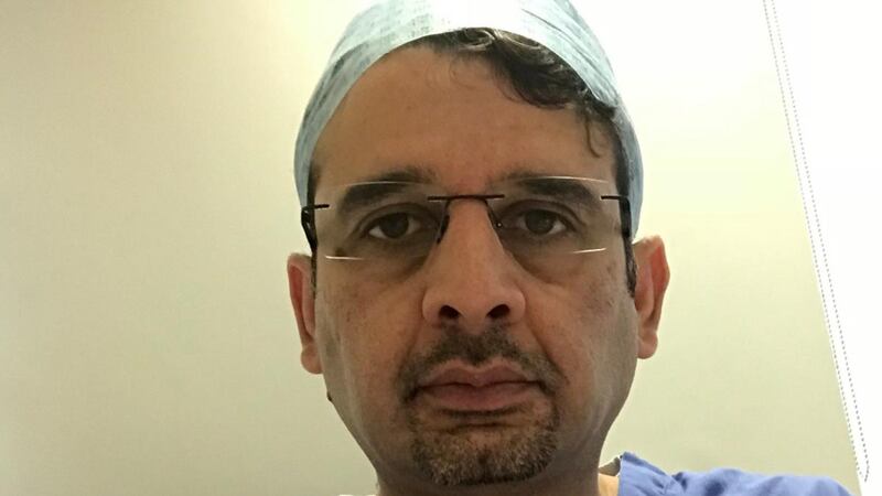 Dr Waqas Rehman, an ICU registrar at the Mater: “This is the life we have chosen and I feel distinguished to be serving humanity in this way.”