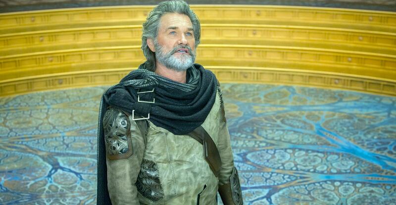 Kurt Russell in Guardians Of The Galaxy Vol. 2. Photograph: Film Frame/Marvel