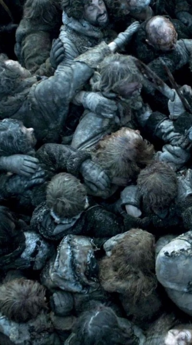 Game of Thones: Jon Snow (Kit Harington) in the Battle of the Bastards