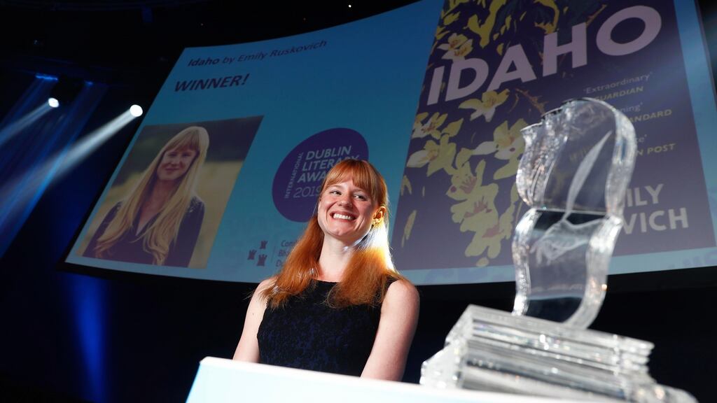 Emily Ruskovich, winner of the 2019 International Dublin Literary Award, for her debut novel Idaho. Photograph: Conor McCabe