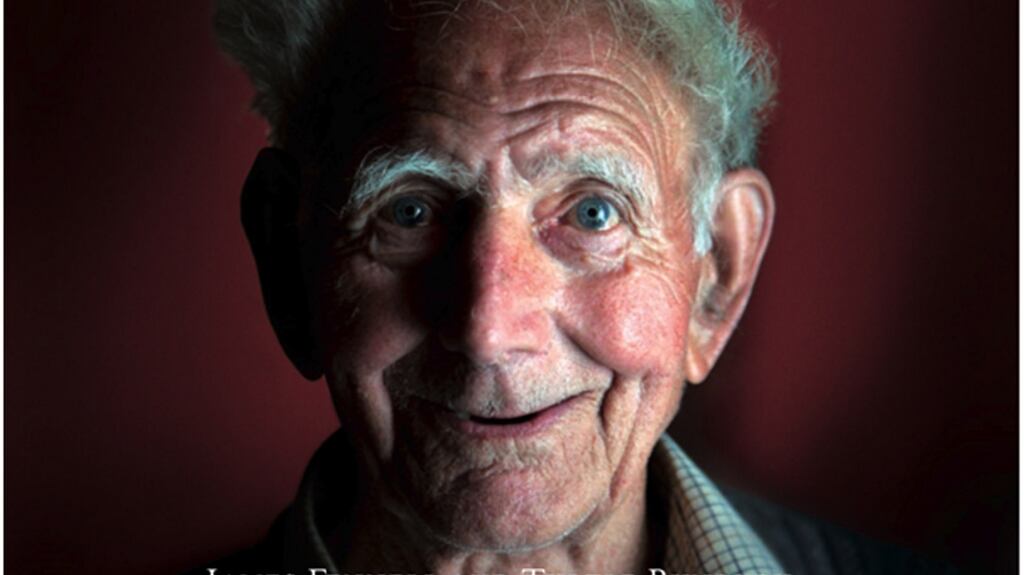 Joe Hanrahan who died in a house fire, featured on the cover of the book “Vanishing Ireland”. Photograph: James Fennell