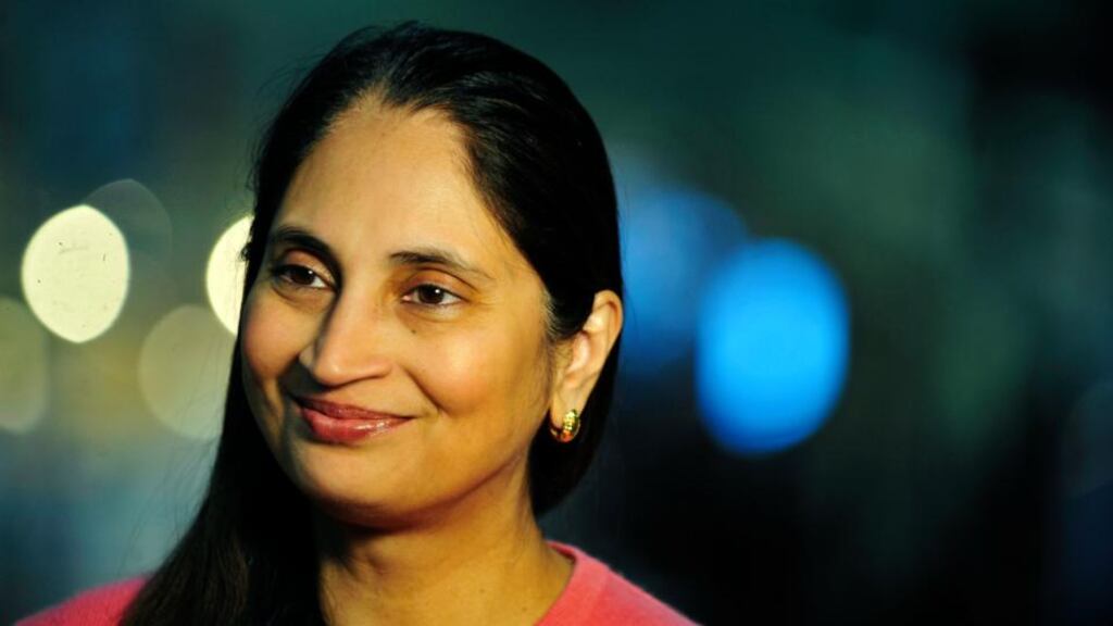 Padmasree Warrior: ‘You have to . . . make time for what you want to do.’ photograph: aidan crawley