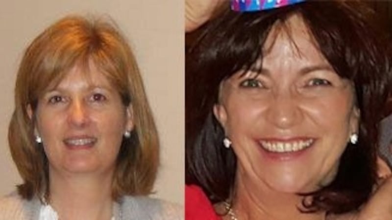 Deirdre Kilmartin (L) was from originally from Sarsfields Road in Ballinasloe, she worked in a local veterinary surgery. Maureen Dooley (R) was a secondary school maths teacher at Marist College in Athlone.