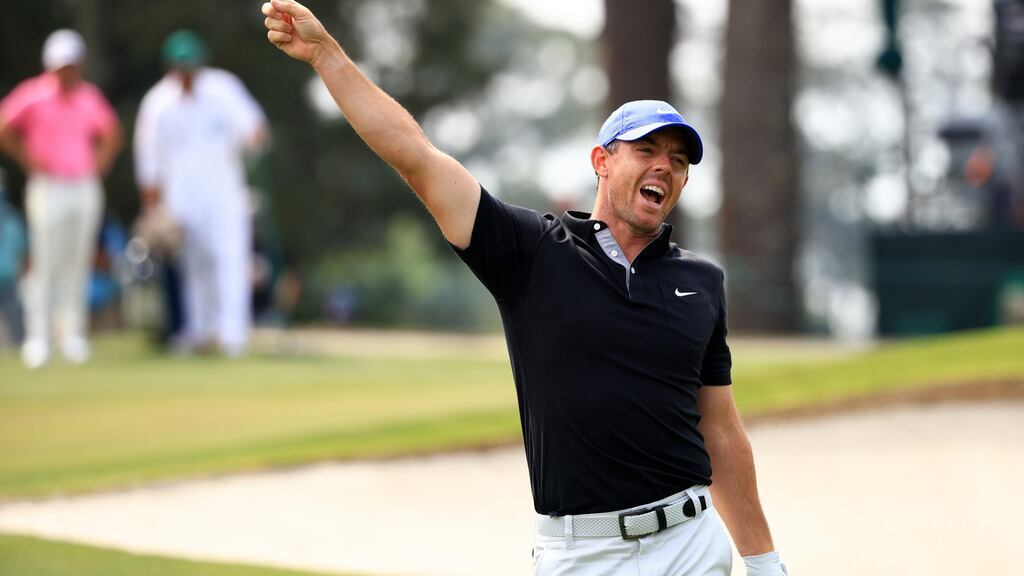 Rory McIlroy’s last appearance was a missed cut at the Masters. Photo: Mike Ehrmann/Getty Images