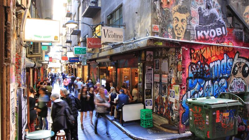 Centre Place in Melbourne CBD. The city is famous for its coffee culture. Photograph: iStock