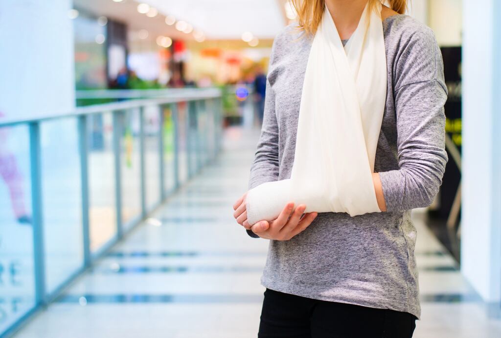 The scale of recommended pay outs includes over €19,000 in general damages for a finger sprain, almost €28,000 for a minor wrist sprain and €20,000 for minor soft tissue damage in the foot. Photograph: iStock