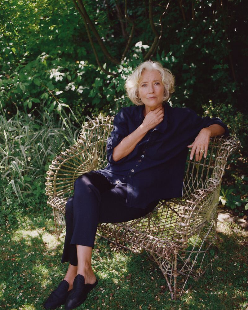 Emma Thompson: 'It is a small film with no guns in it, so I don’t know how many people in America would actually want to come see it.' Photograph: Charlotte Hadden/New York Times