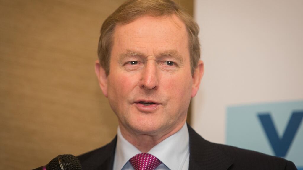 Enda Kenny: urged successors to the Fine Gael leadership to be patient. Photograph: Collins Dublin, Gareth Chaney