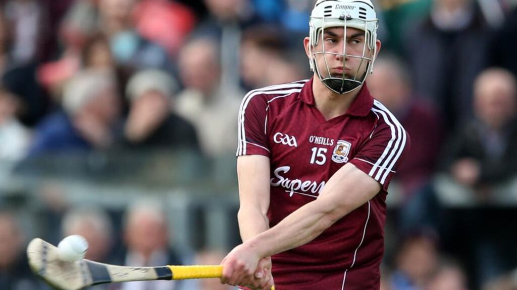 Galway’s Jason Flynn will be back for the Leinster final. Photograph: James Crombie/Inpho