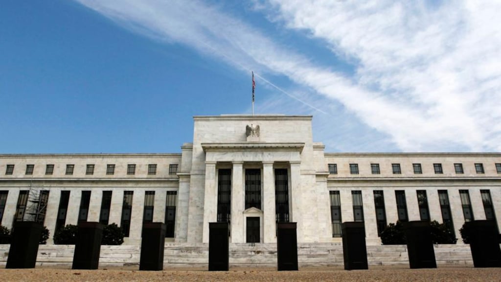 The Federal Reserve purchases $85 billion (€66.3 billion) a month of Treasury and mortgage securities to put downward pressure on borrowing costs. Photograph: Larry Downing/Reuters