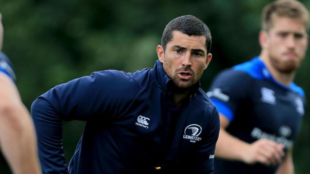 Ireland and Leinster fullback Rob Kearney. Photograph: Ryan Byrne / Inpho