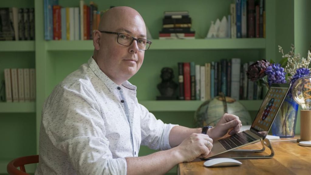 Author John Boyne: ‘You don’t know me, don’t judge me.’ Photograph: Dave Meehan/The Irish Times