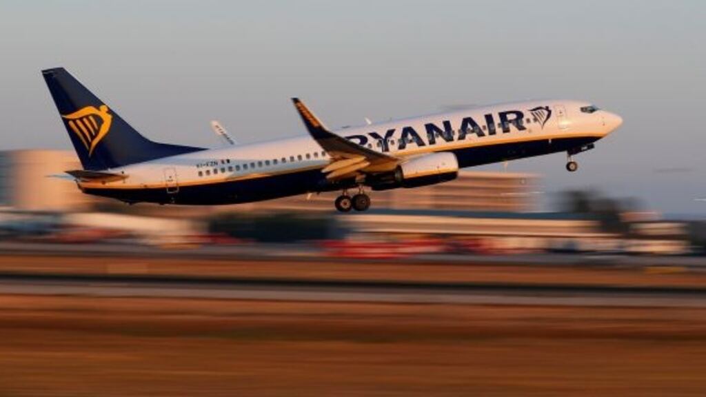 Ryanair’s new luggage charges are a response to customer demand, the airline’s chief marketing officer Kenny Jacob has said. Photograph: Paul Hanna/Reuters