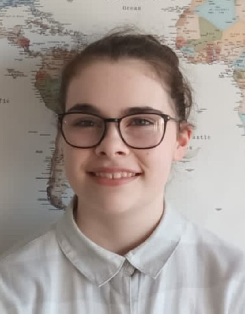 Holly Keena (15) St Joseph’s Secondary School, Spanish Point, Co Clare.