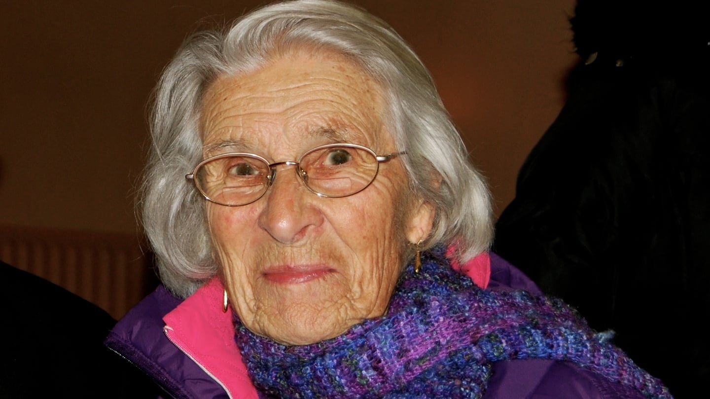 Margaret Day, 96, who lives on Inishbofin: ‘I’d hate the island to be deserted.’ Photograph: Marie Coyne