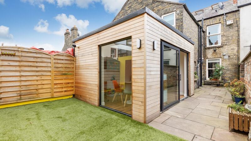 A breakfast/playroom was added to the property in 2016