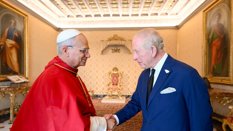 Orange Order sends letter of complaint to King Charles after he prayed with Pope Leo