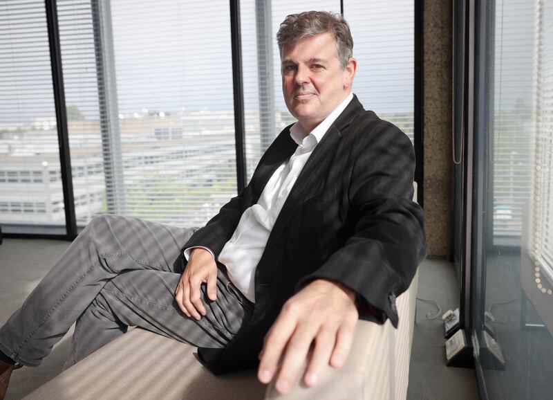 Kevin Bakhurst: Talks on longer-term reforms of the licence fee system − sought by RTÉ for years − have been put into deep freeze while the station is decontaminated by external and internal reviews. Photograph: Laura Hutton