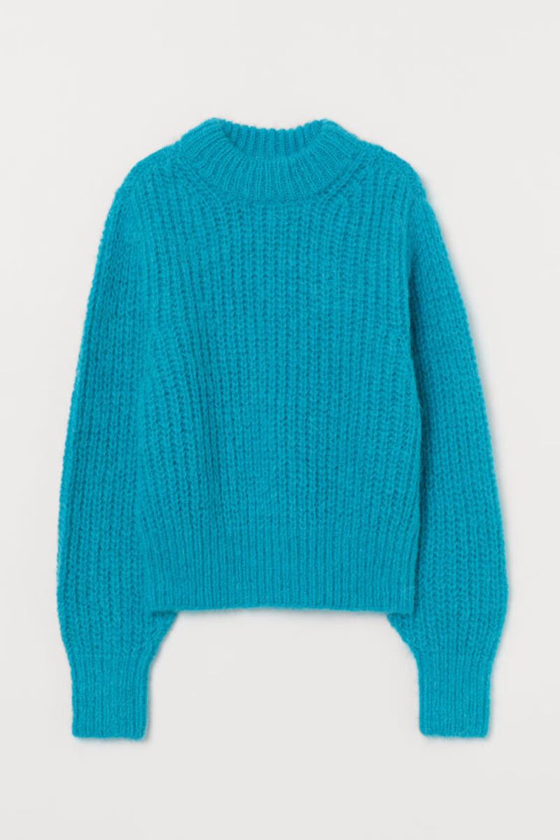 Blue jumper, €54.99, H&M